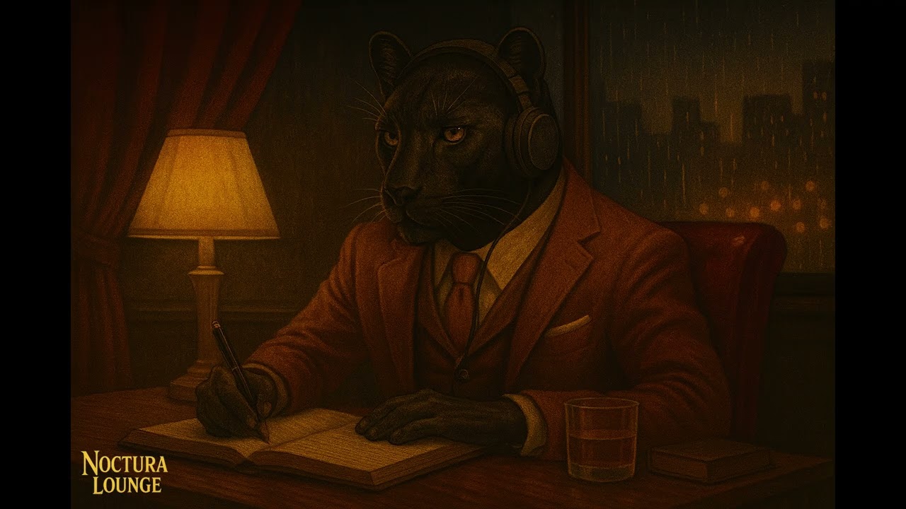 Noctura Lounge | Coffee & Rain – Elegant Autumn Jazz for Focus, Study & Work