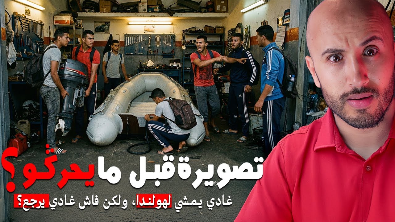آخر تصويرة قبل ما يمشيو هاد الشباب لهولندا🔥⁉️