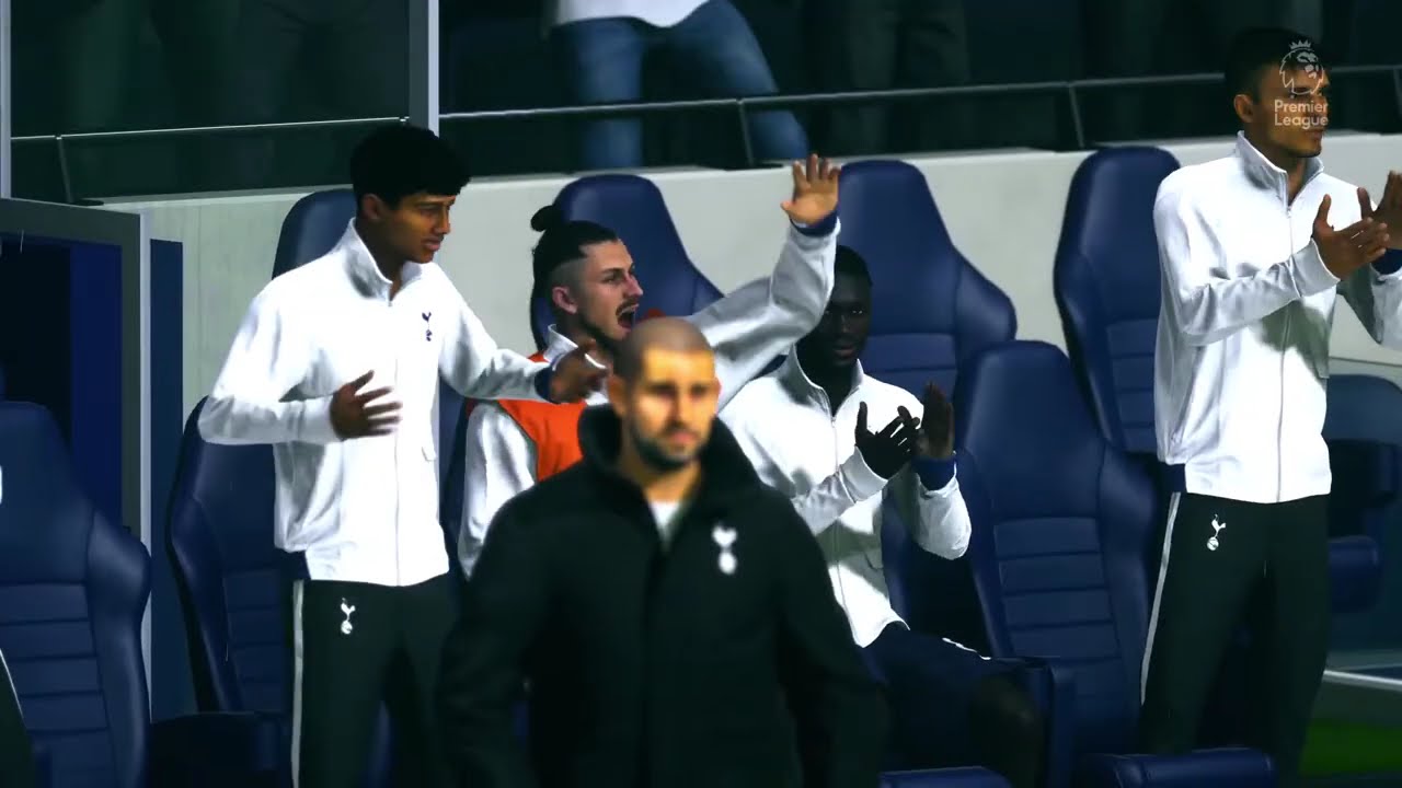 EA SPORTS FC · TOTTENHAM HOTSPUR vs. CRYSTAL PALACE in ENGLISH PREMIER LEAGUE MATCH!