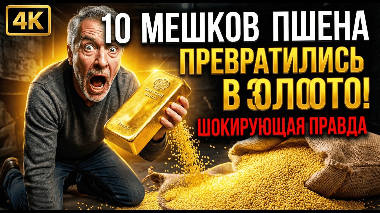 Не спешите судить бедных родственников. Я открыла старый мешок с пшеном и не поверила своим глазам
