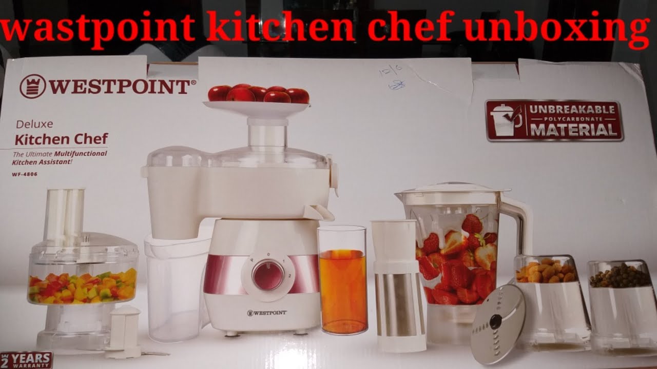 Westpoint kitchen chef ||food factory ||unboxing URDU/HINDI