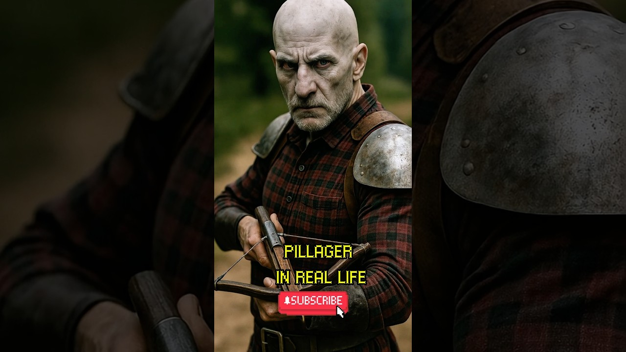 Pillager in Real Life vs Minecraft  #shorts #pillager #Minecraft #RealLife