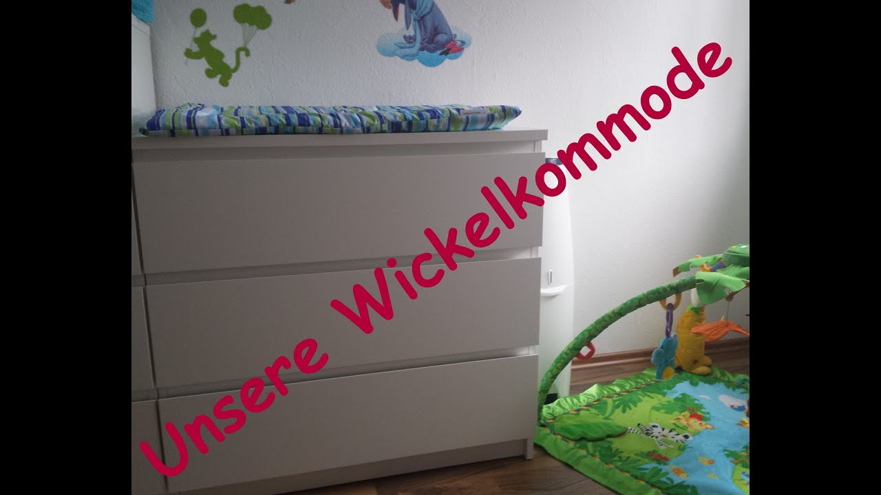 Unsere Wickelkommode / Unser Wickeltisch