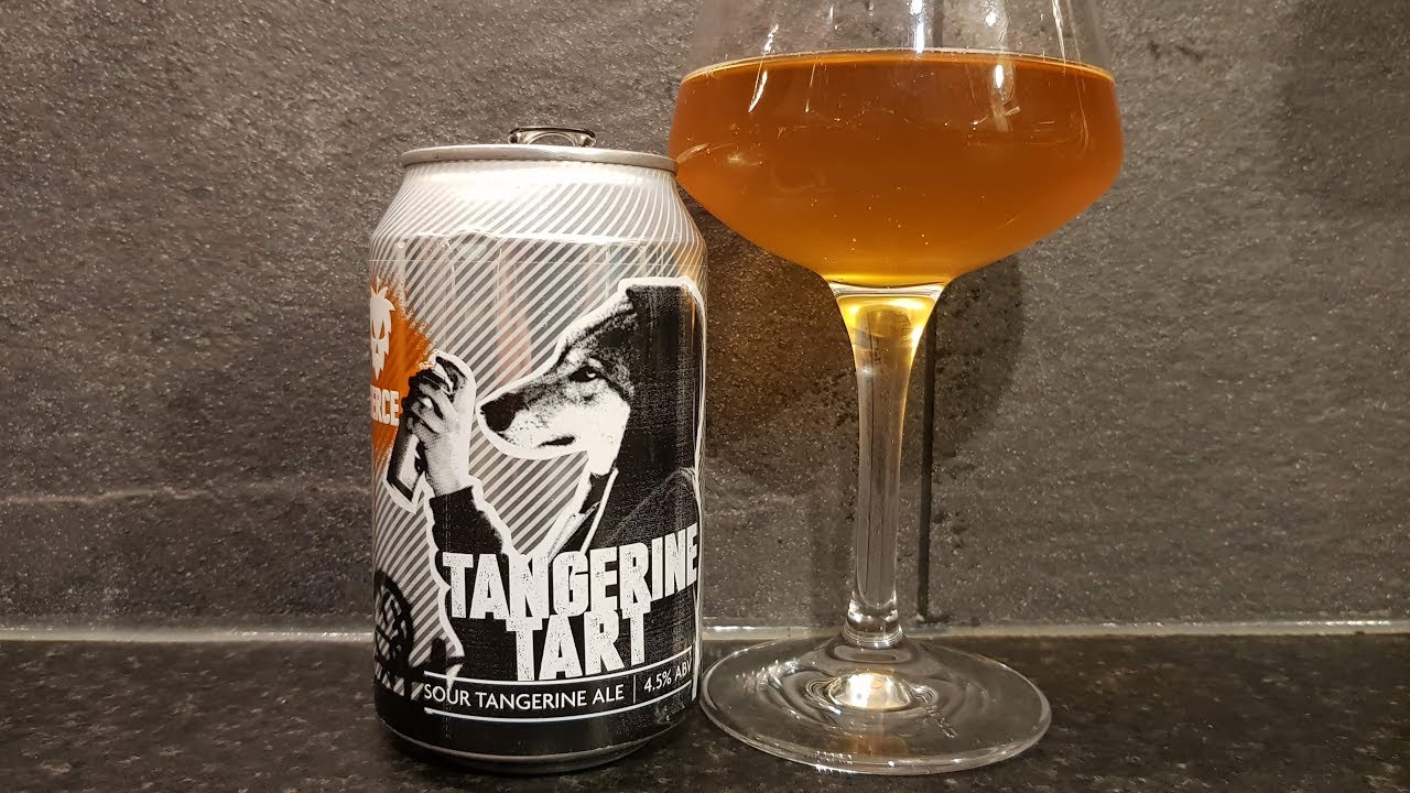 Fierce Beer Tangerine Tart Sour Tangerine Ale | British Craft Beer Review