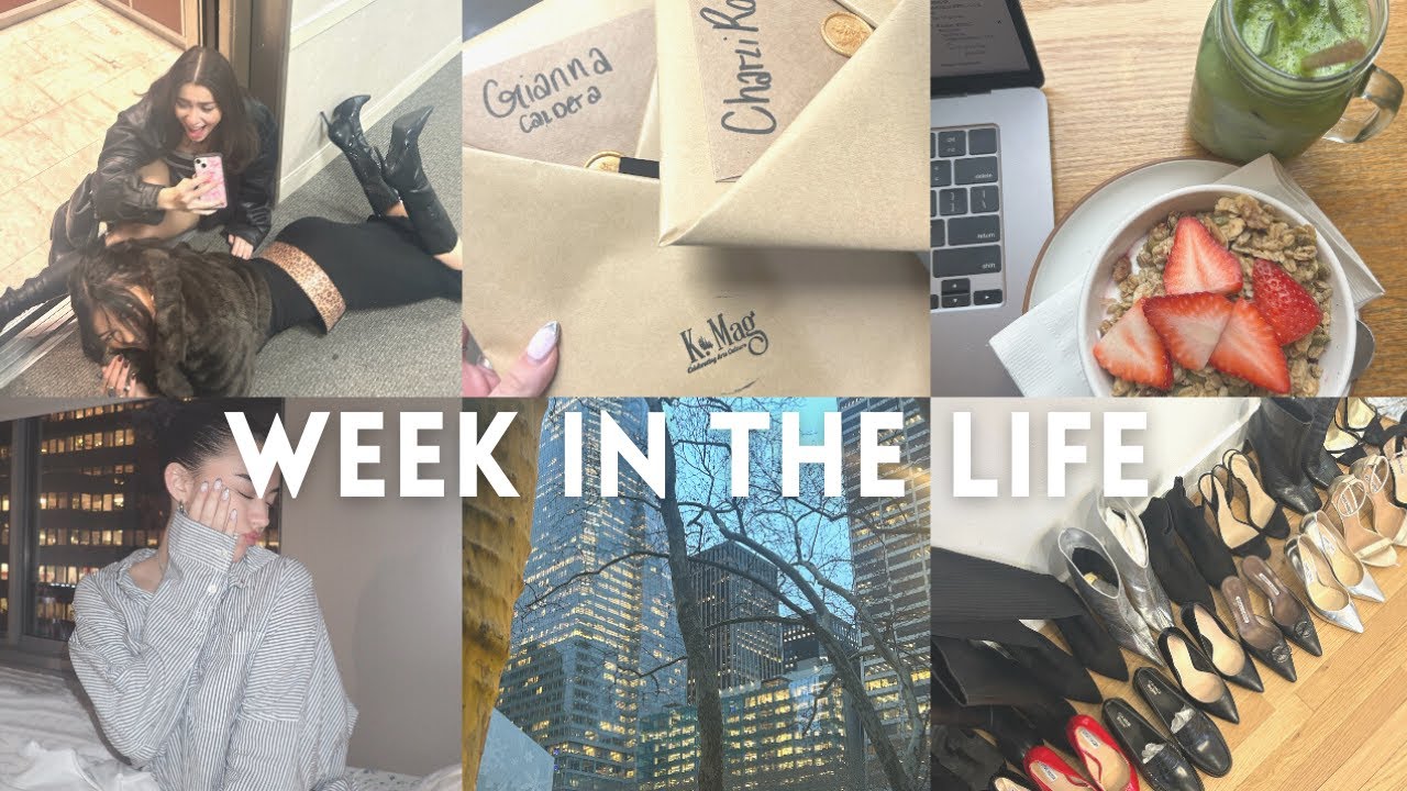 week in the life | hauls, fashion internship, nyc night life, storytimes, and more!