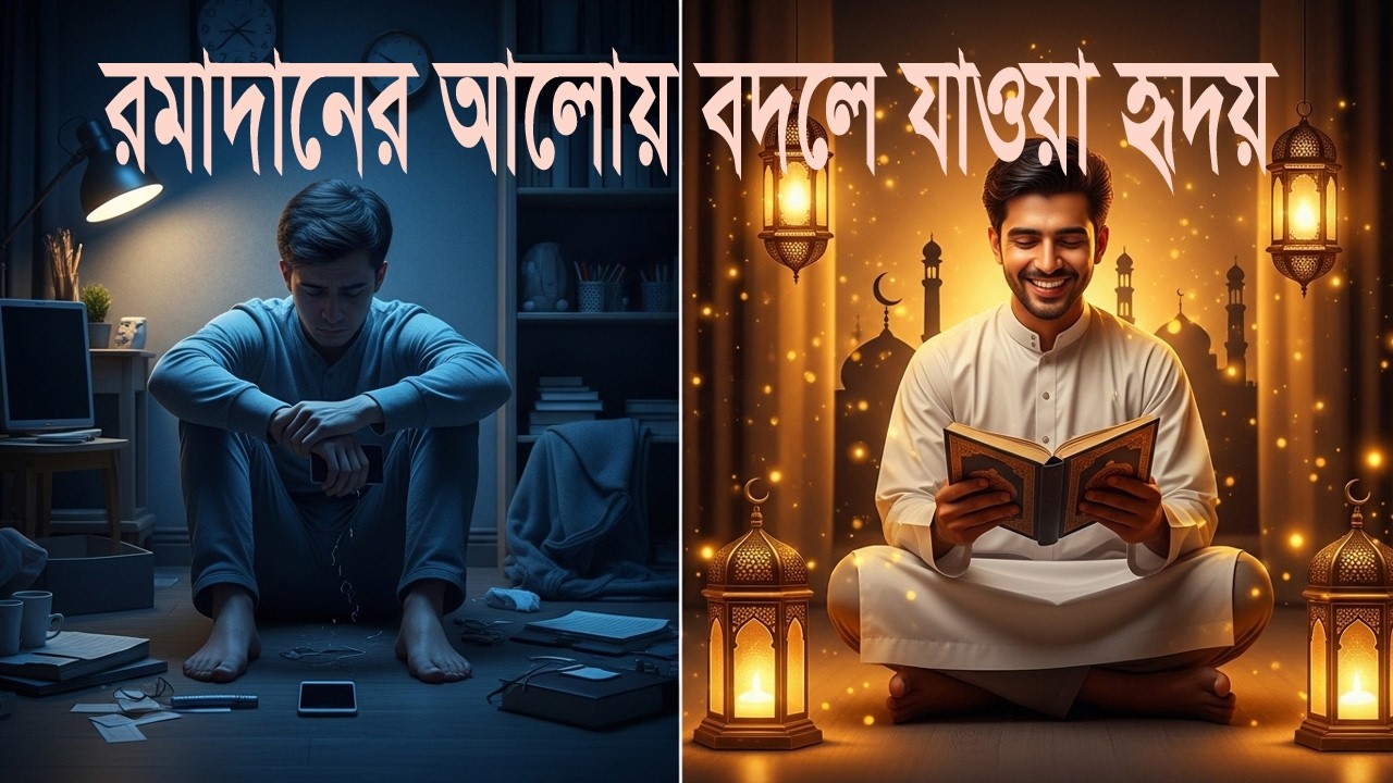 রমাদানের আলোয় বদলে যাওয়া হৃদয় । Ramadaner Aloy Bodlay jaya Redoy. সিরাতের আলোপথ
