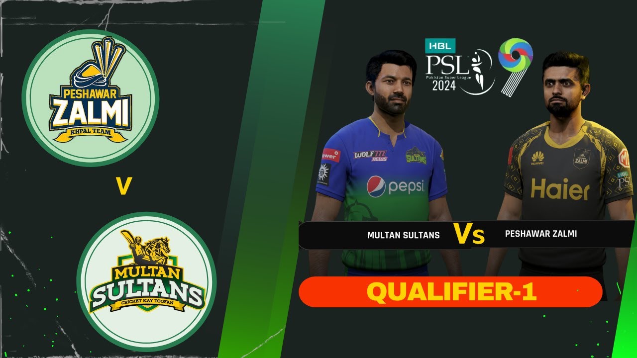 🏏 MS vs PZ Qualifier 1: Full Match Highlights | PSL 2024 | Tech Top Gamers | Cricket 24 Gameplay