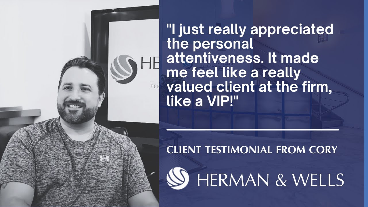Meet a Client. Cory Hired Herman & Wells After a Car Accident in Pinellas County.
