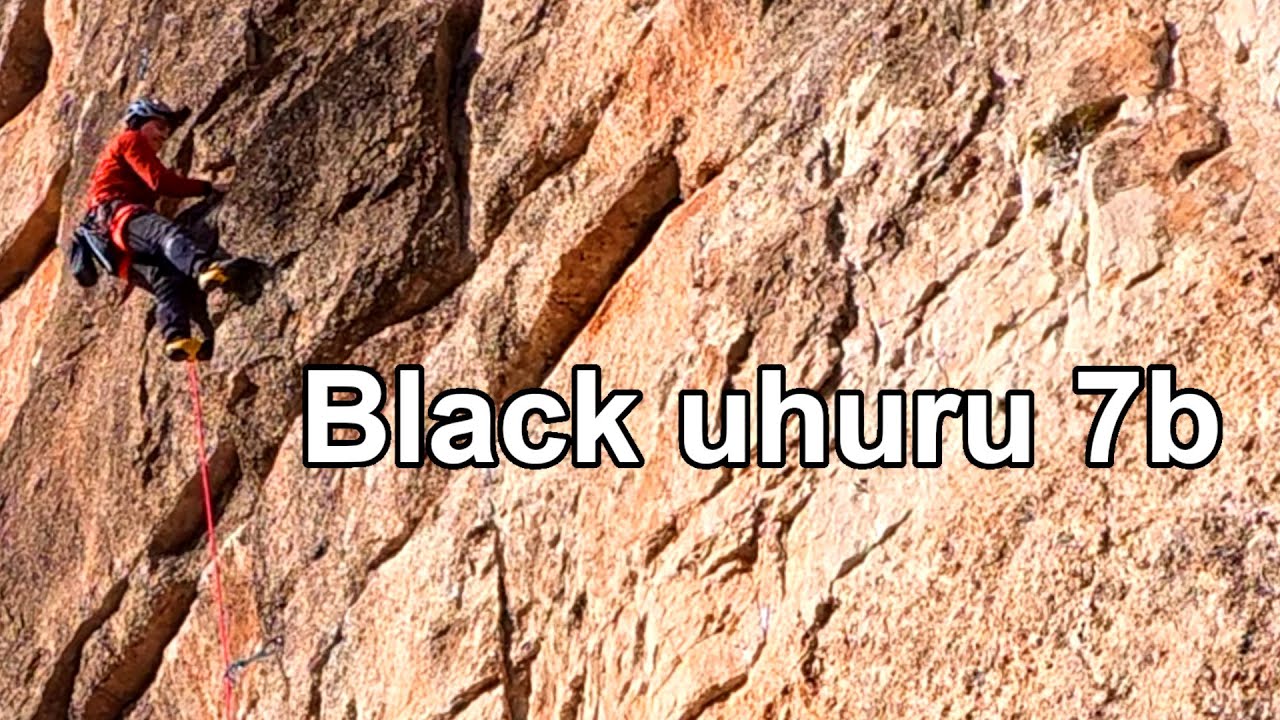 Black uhuru 7b - Can melafots, Siurana, Spain