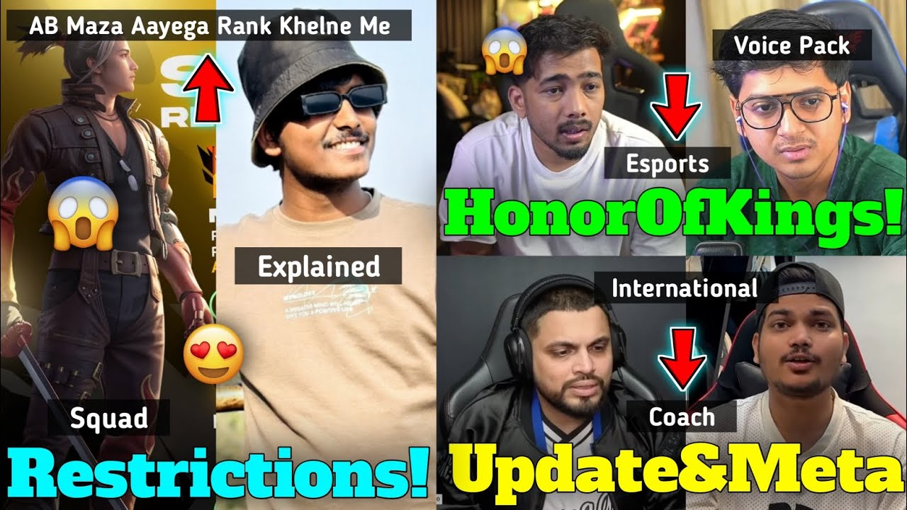 BGMI Esports Biggest Prize Pool 4Cr, Squad Restrictions In FFMax, HOK Esports In India,Scout,Mortal