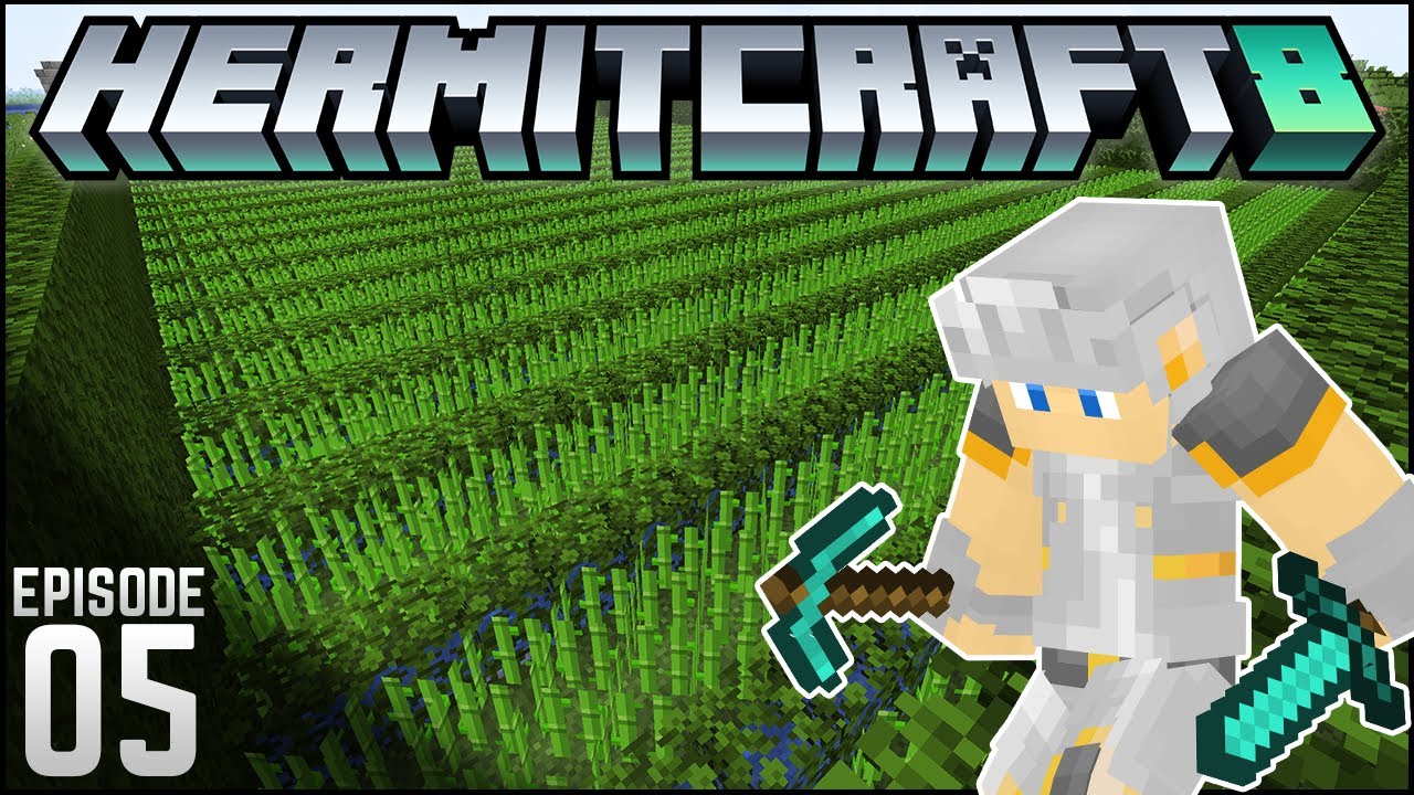 Sugarcane for DAYS! | Hermitcraft 8 - Ep. 5