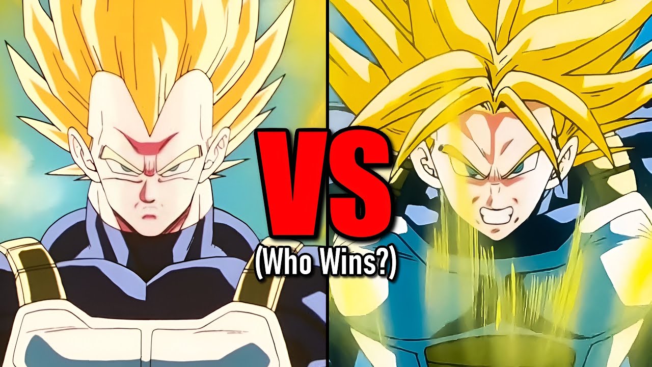 USSJ Trunks VS Super Vegeta is TOTALLY Unfair!