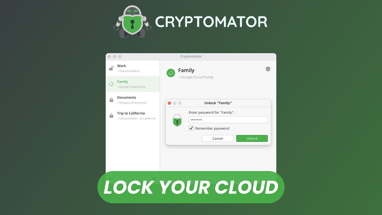 Cryptomator: Бесплатный инструмент шифрования облачных данных с открытым исходным кодом