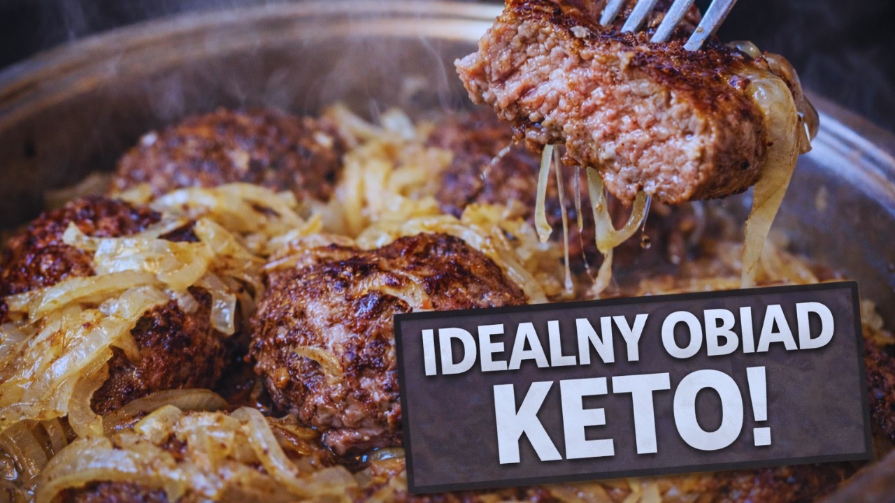 SUPER KETO OBIAD, po którym masz spokój na wiele godzin  🥩🧅