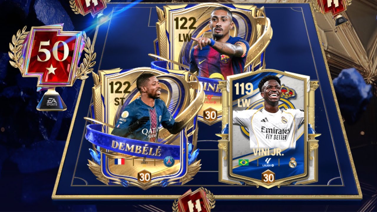114 VINI, 117 RAPHINHA & 117 DEMBELE 🥶  - HEAD TO HEAD