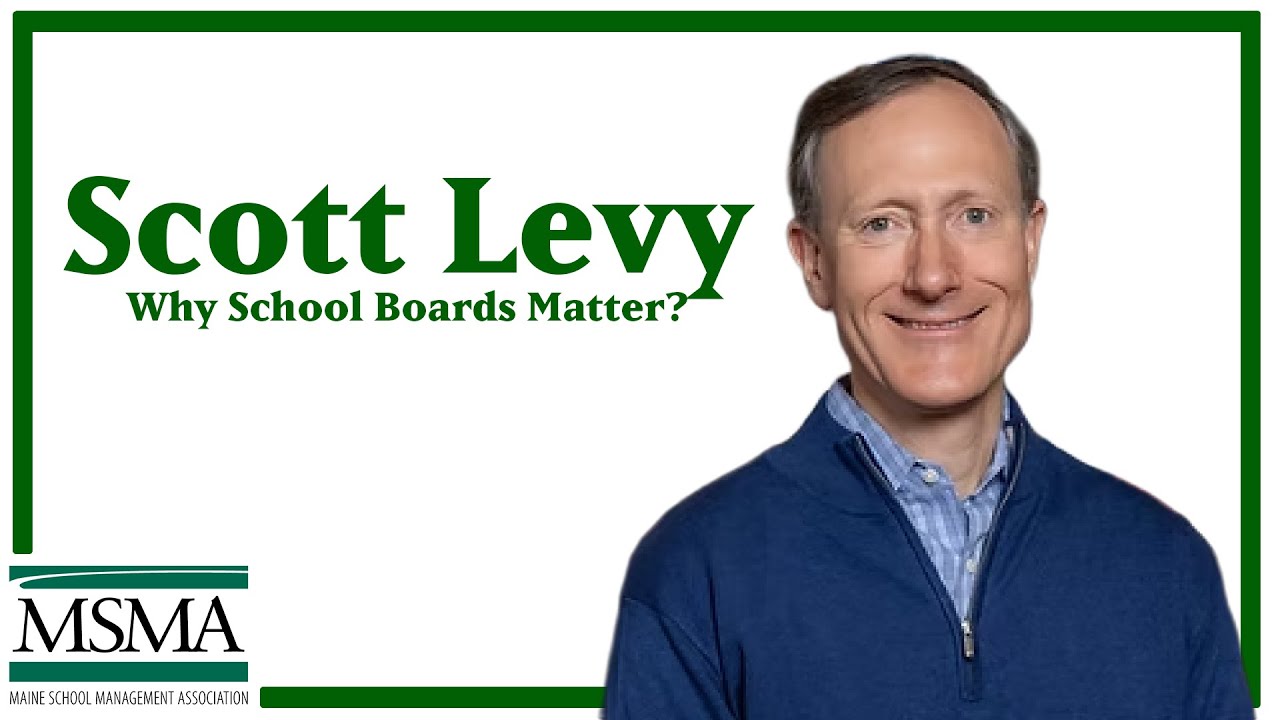 Scott Levy - Why School Boards Matter