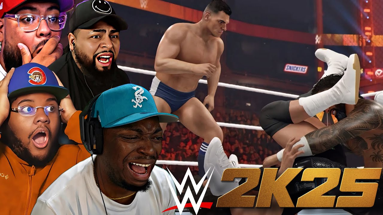 Tray Is Playing WWE 2K25 W/ Friends & On A Losing Streak