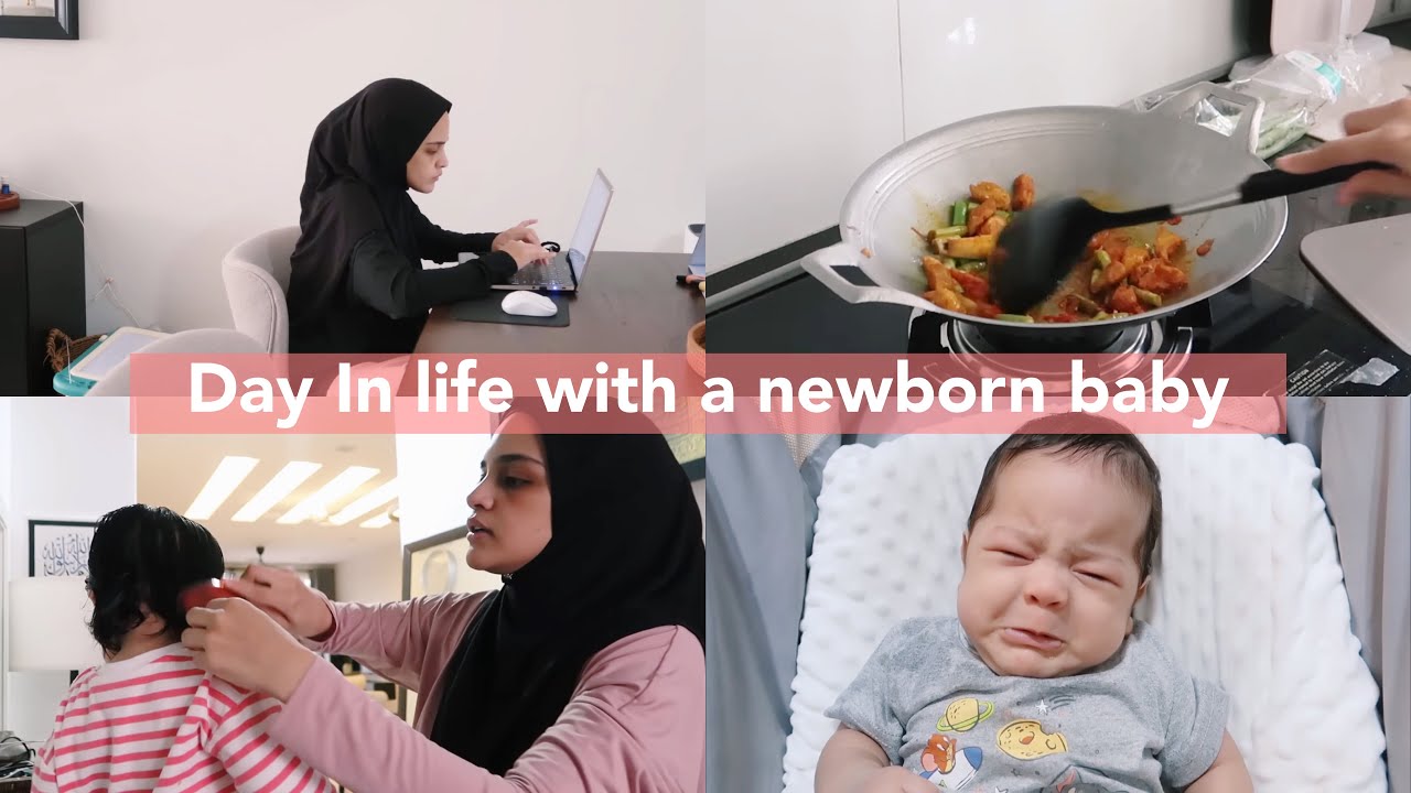 Day In life Surirumah + WFH dengan newborn baby !