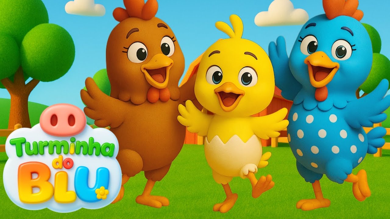 🎶 20 minutos com as melhores musiquinhas da Fazendinha do Blu 🐽 Mix infantil - Desenho animado 