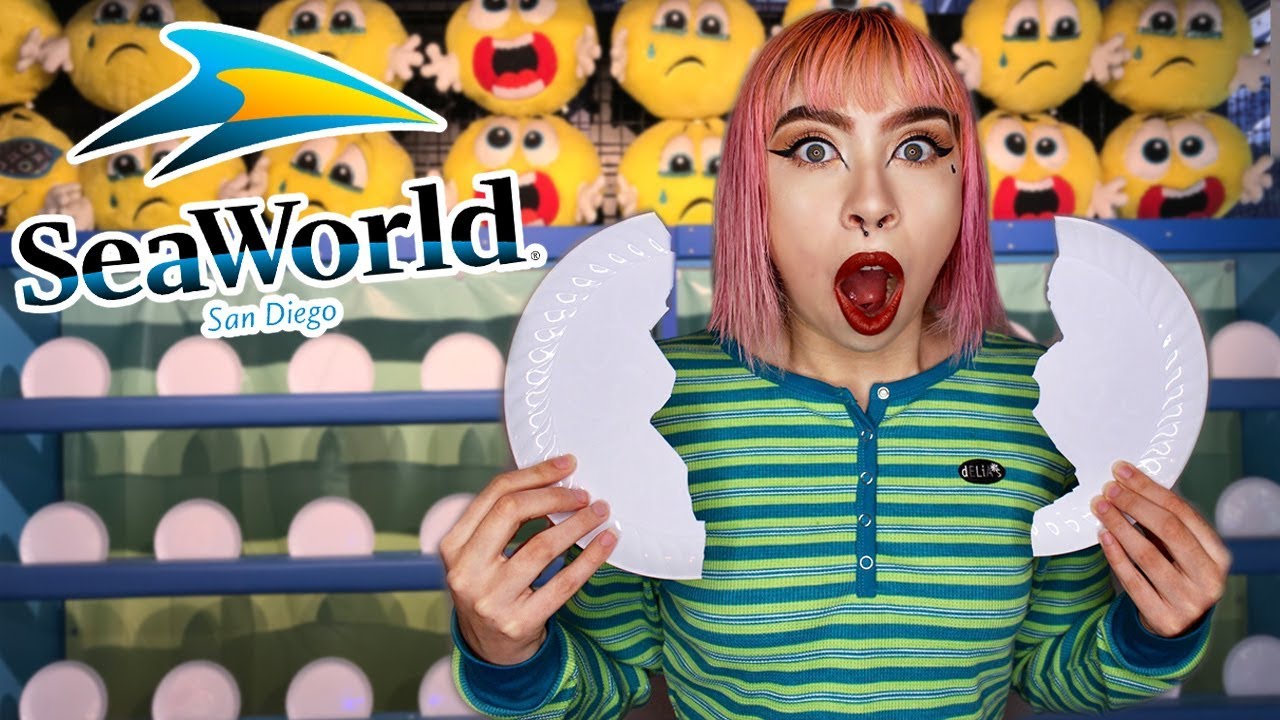 Break A Plate, Win Giant Prize At SeaWorld!