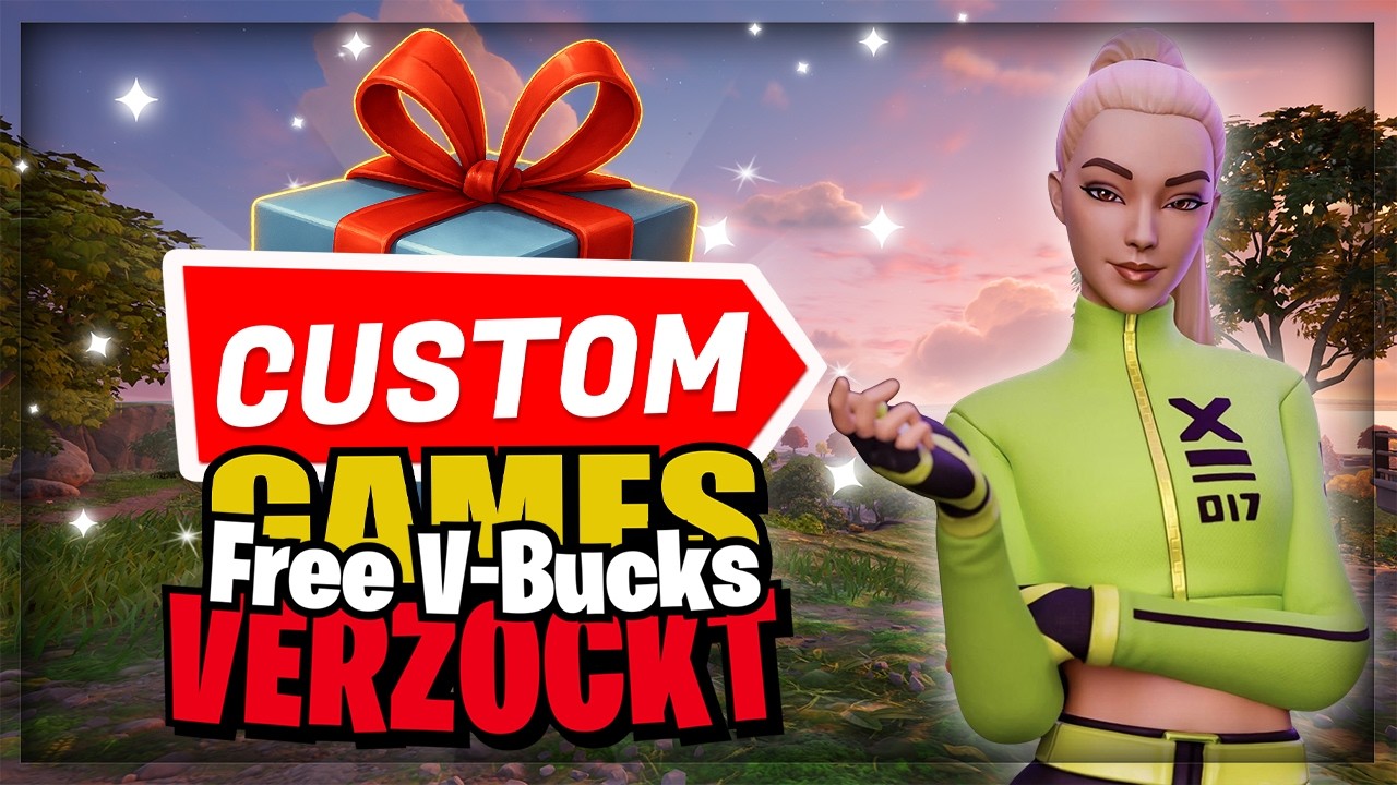 🔴Skin Contest Jetzt Live Turnier 🎁🏆 Custom Games🟢 Fortnite