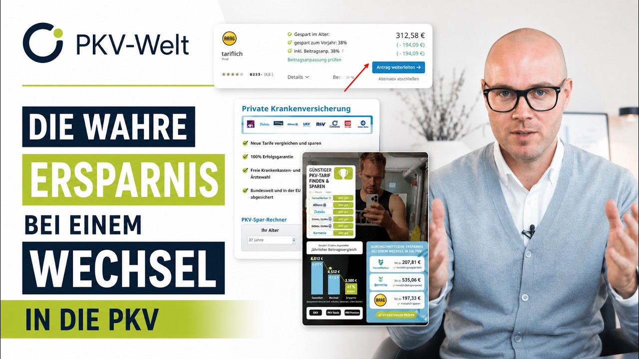 Wechsel in die PKV: Diese Ersparnis bleibt Angestellten wirklich