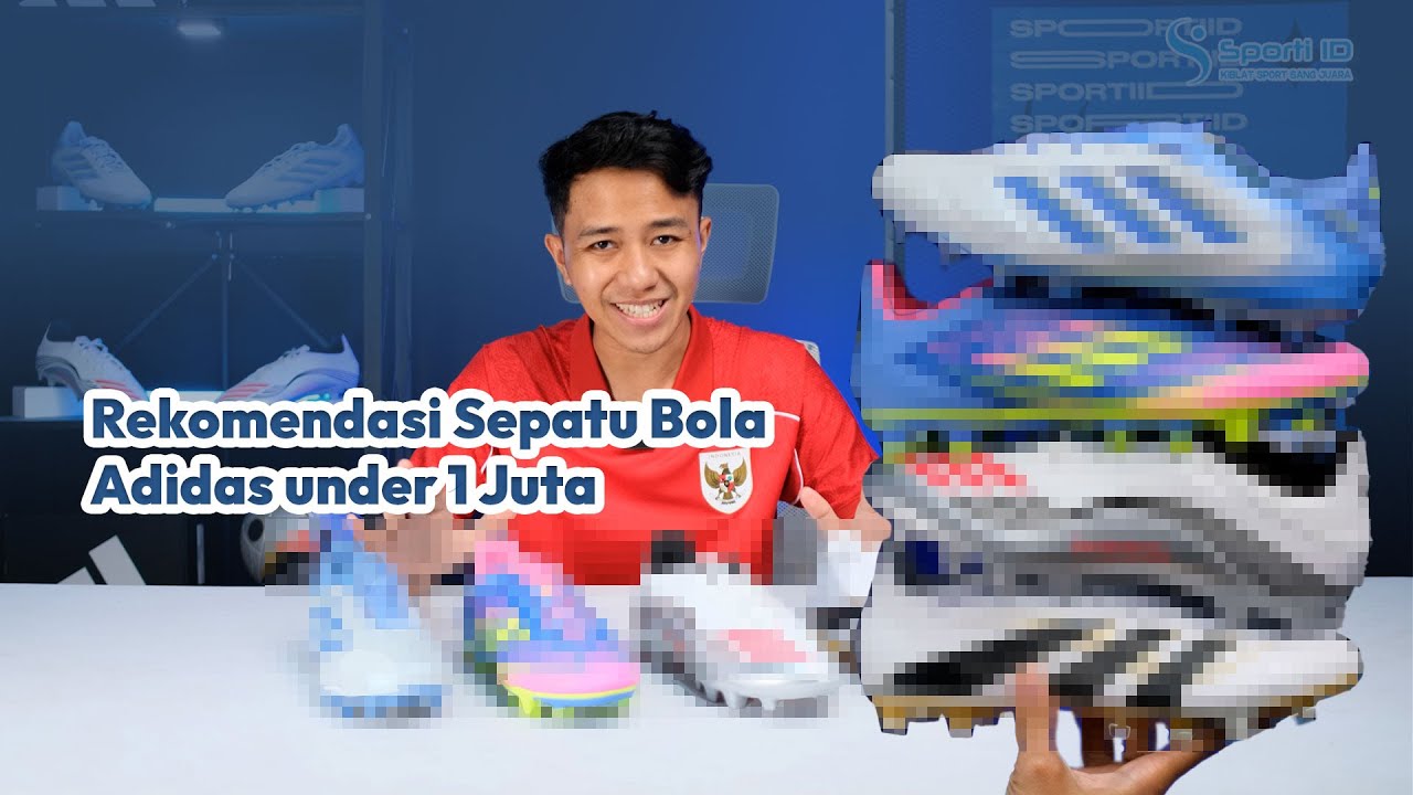 SEPATU BOLA ADIDAS KUALITAS ORIGINAL DENGAN HARGA DIBAWAH 1JT AN AJA NIH!