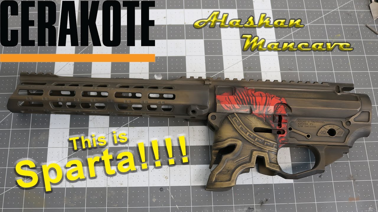 Painting the Spikes Tactical Rare Breed Spartan