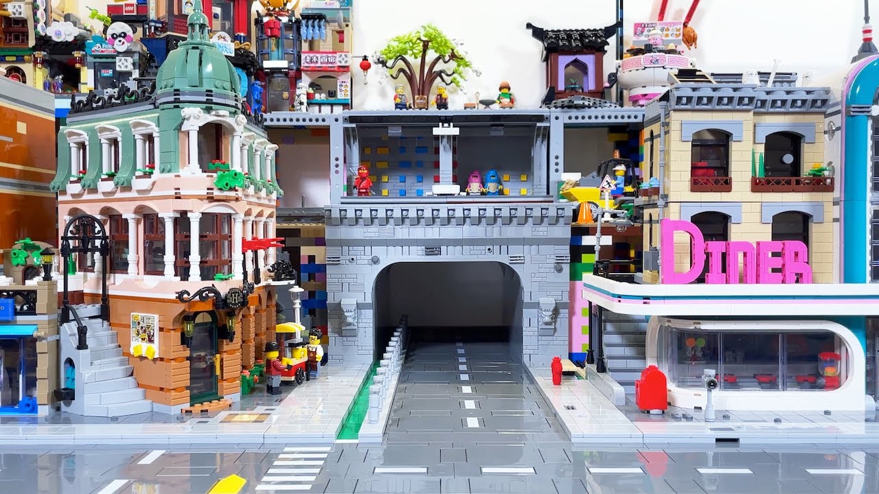 LEGO City Update (Well, Introduction) — Small Space, Raised Platform