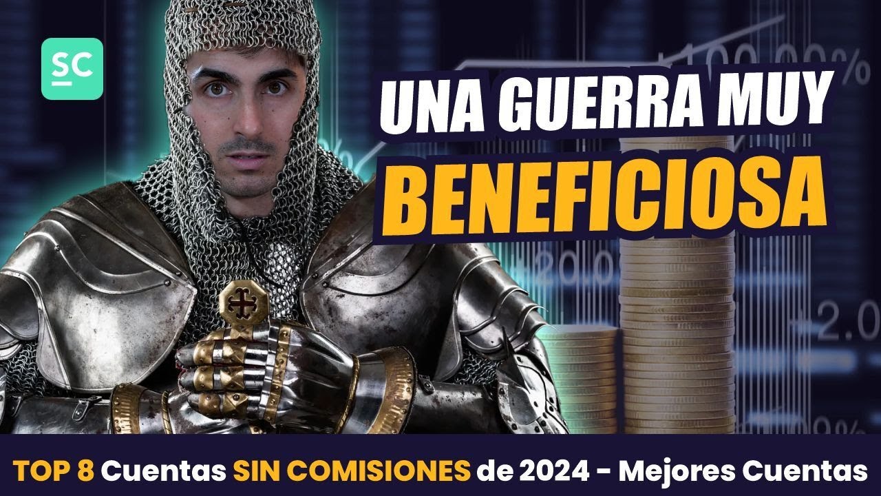 🏆 TOP 8 Cuentas SIN COMISIONES de 2024 - Mejores cuentas bancarias 💸