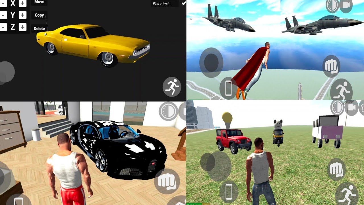 How to add a custom car prop car in indian bike driving 3d | New update all cheat code | sky change 