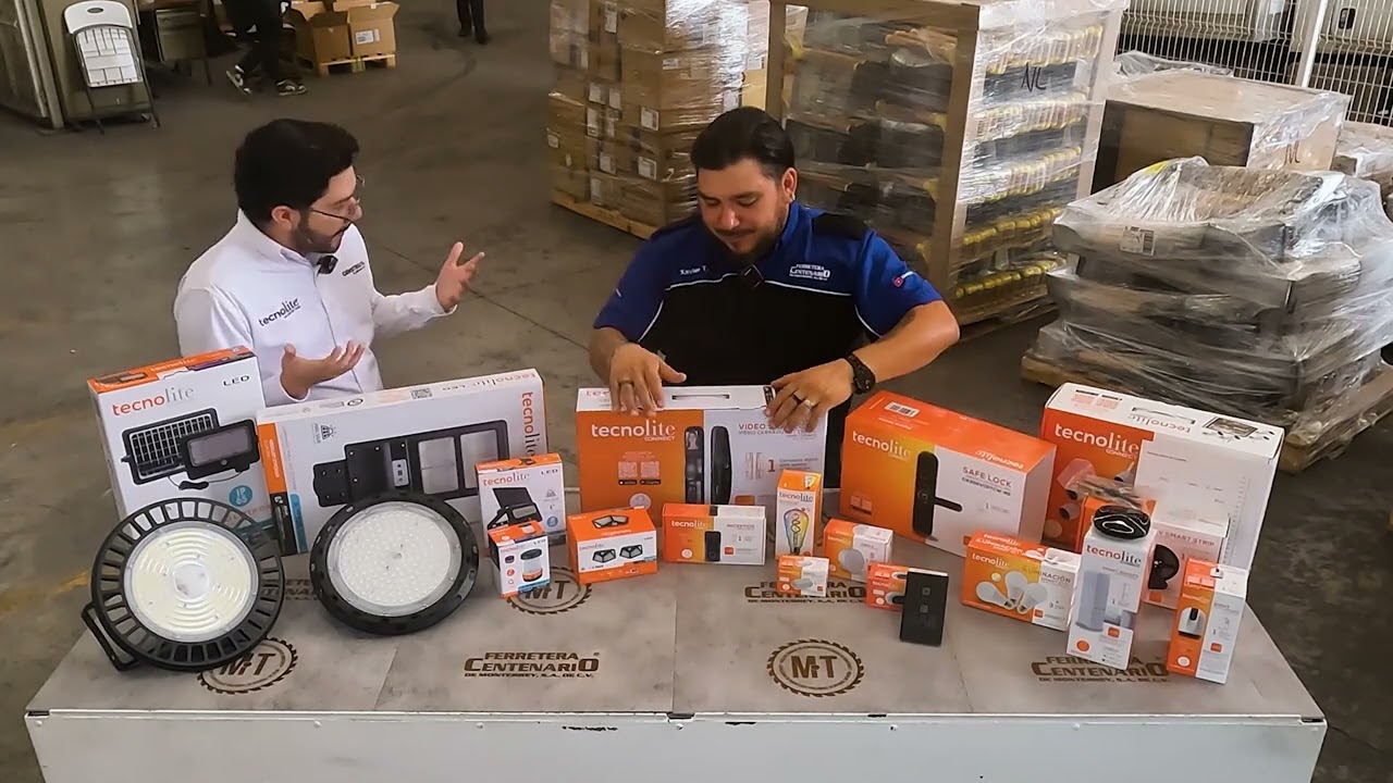 Conoce los productos de Tecnolite (Iluminación inteligente solar, industrial, y para el hogar)