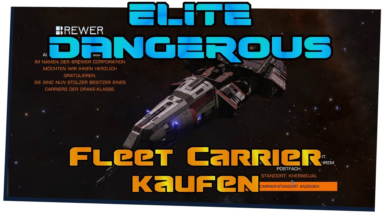 Elite Dangerous #739 - Fleet Carrier kaufen - (Linux / Steamplay)