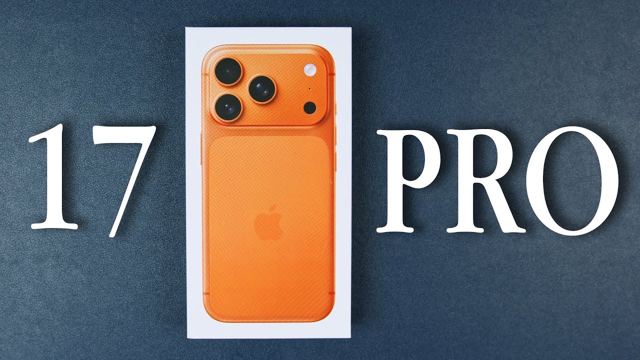 iPhone 17 Pro — распаковка и впечатления!