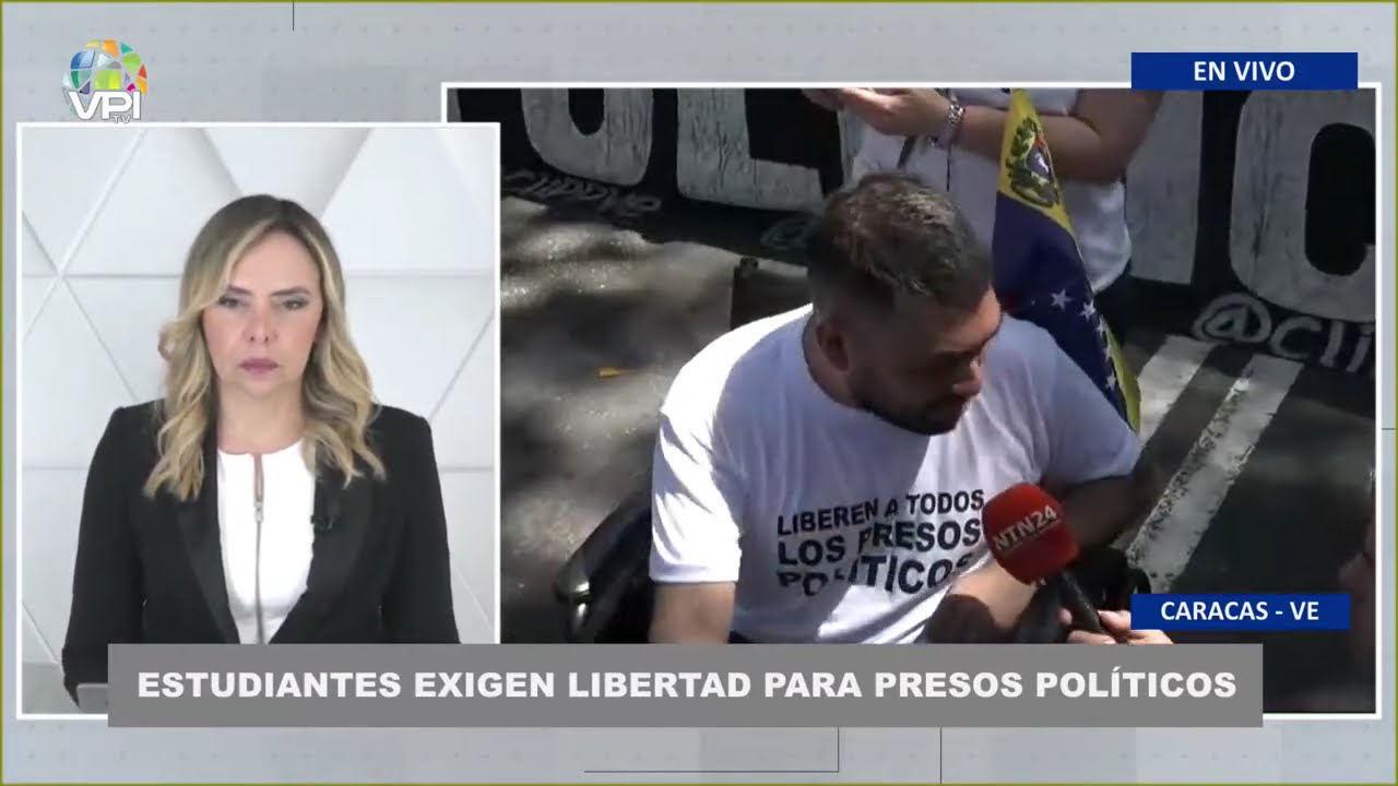 Estudiantes exigen libertad para presos politicos - En Vivo | 12Feb