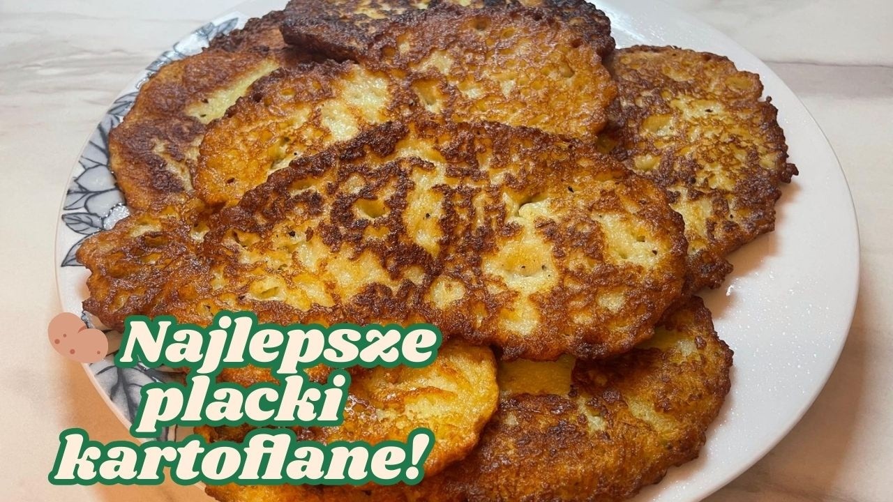 Placki ziemniaczane – szybki przepis na obiad | Chrupiące i pyszne