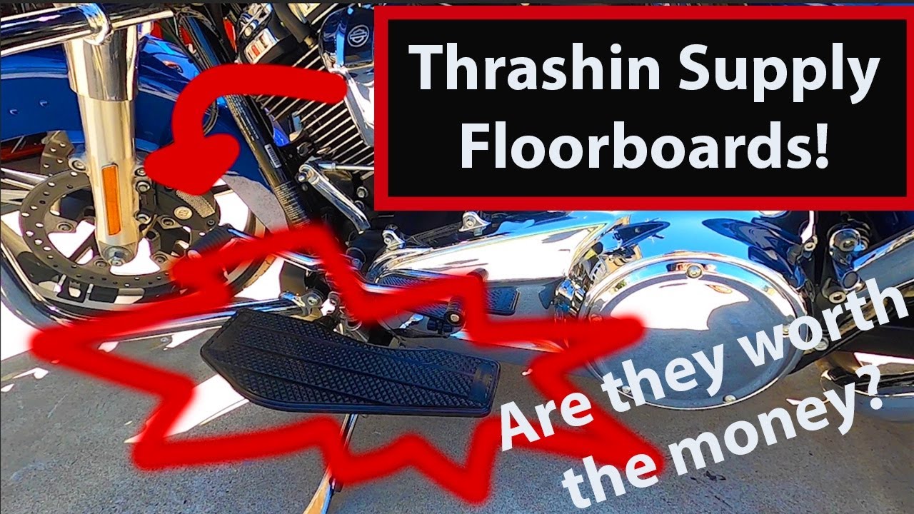Thrashin Supply Bagger Floorboards unboxing and review