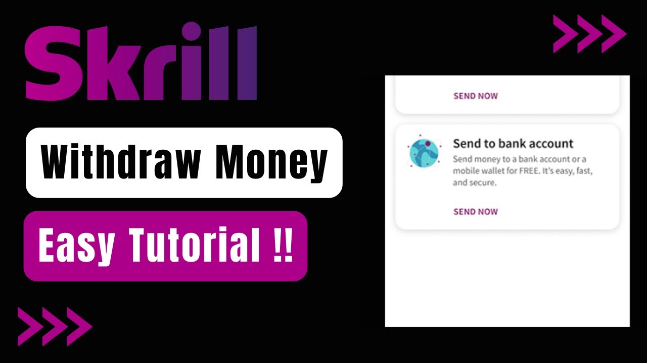 Skrill - How to Withdraw Money?