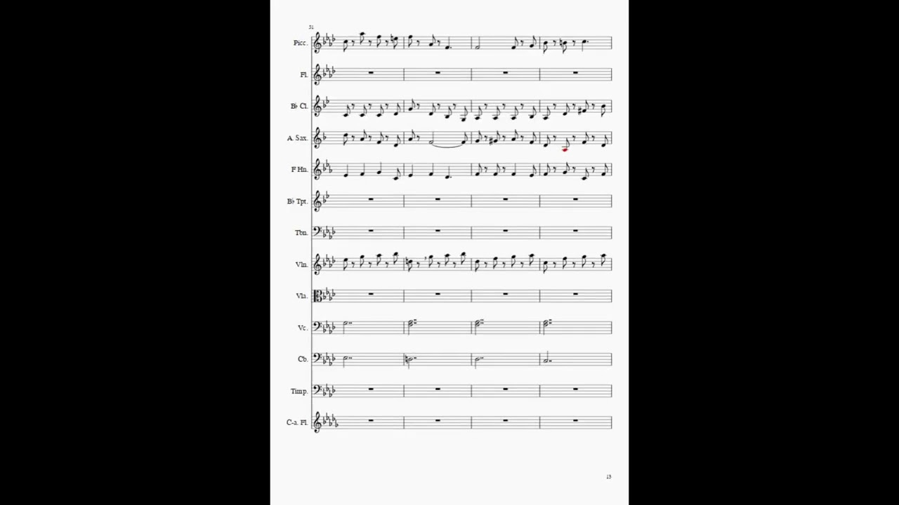 Theme 1, Theme 2 and Classical Interlude
