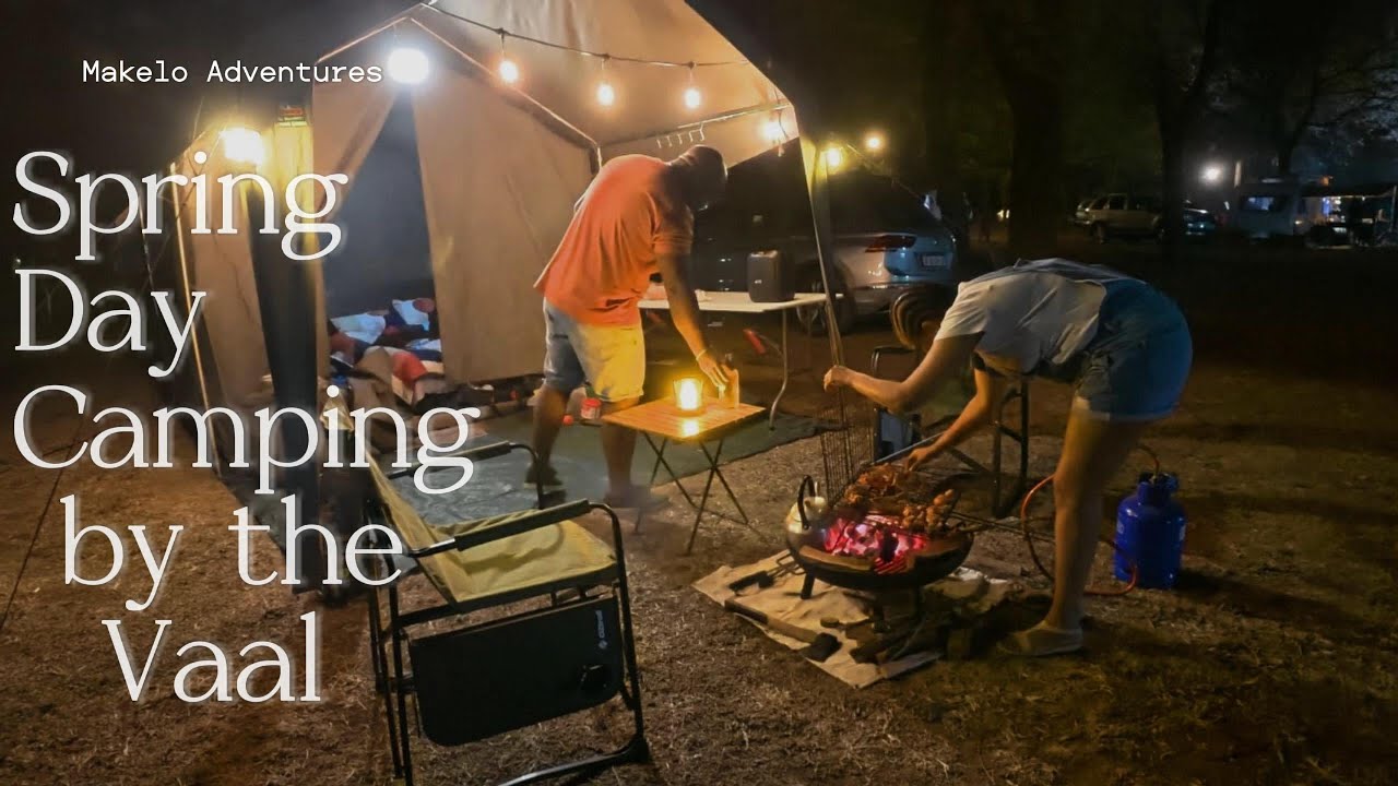 Spring Day  Camping at The Vaal River