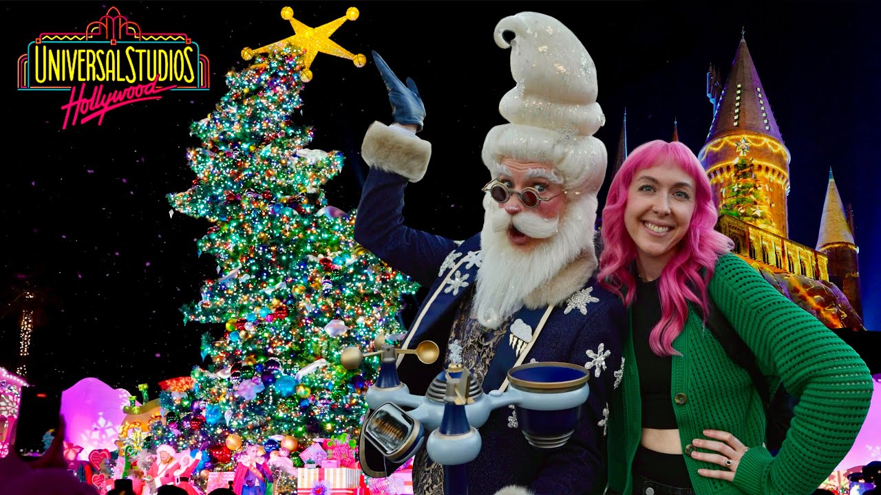 Самое незабываемое Рождество в Universal Studios Hollywood 2025!!
