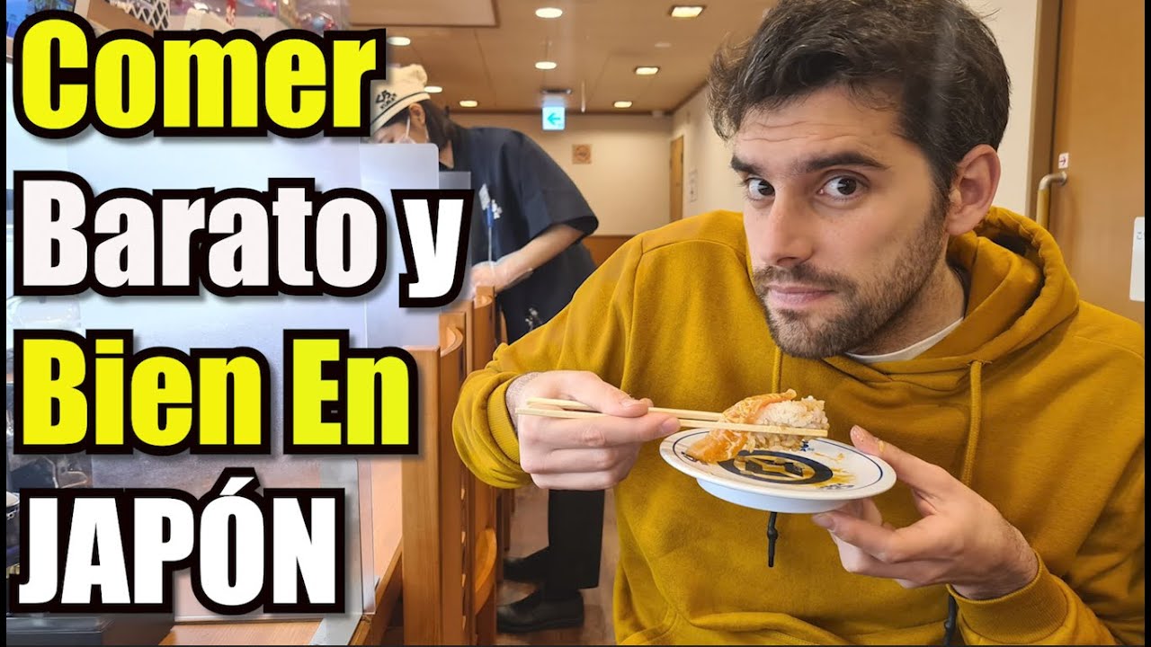 Los MEJORES restaurantes para  COMER BARATO en JAPÓN! MENOS de 10 EUROS AL DÍA!