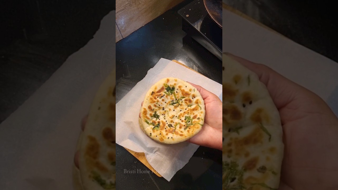 Dinner Recipe #shorts #bristihomekitchen #naan
