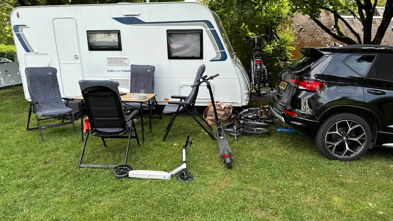 1ste keer naar Frankrijk met de Caravan onderweg naar Camping  Loree 'Du Bois #2
