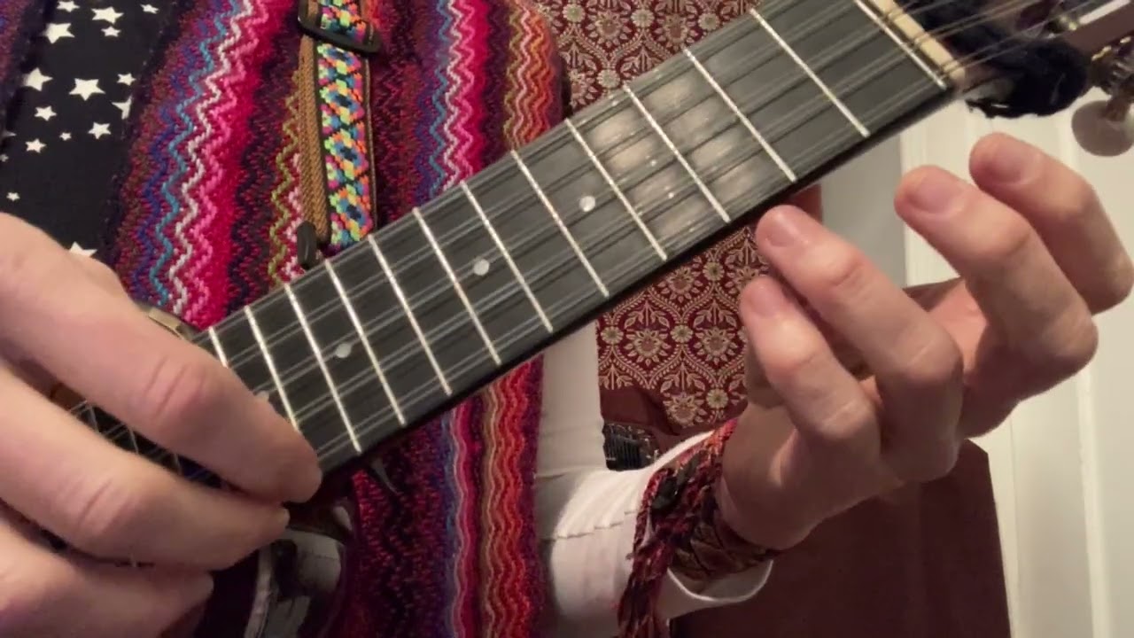 Charango Tutorial: Tzen Tze Re Rei arpeggio, double stops [DIDACTIC USE] (Nase Chiriap/L.Cosmica)