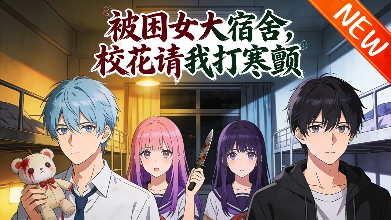 💥【新番上线】《被困女大宿舍，校花请我打寒颤》外卖小哥赵翊白末世躲女寝，绑投喂系统抽时间停止，获神装，在末世开启为所欲为的爽途！#斗破动漫 #逆袭 #战斗