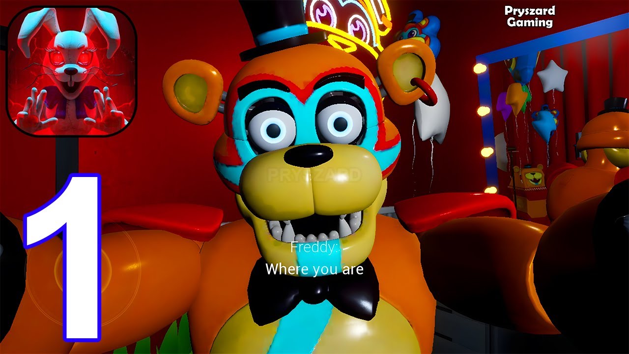Five Nights at Vanny - Gameplay Part 1 FNAF Security Breach Mobile Version New Update (Android)