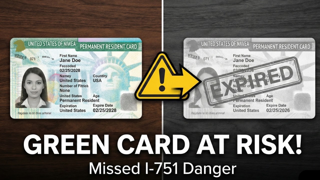 2-Year Green Card Deadline: Don’t Lose Your Status (I-751) #uscis #immigration #greencard #i485