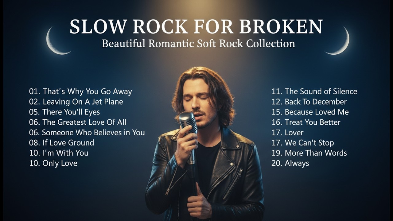 Emotional Slow Rock Playlist 🎸 | Night Vibes & Rock Ballads