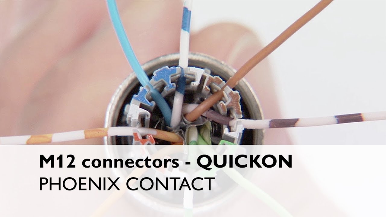 Shielded M12 connectors with IDC connection – Hardware tutorial of assembly